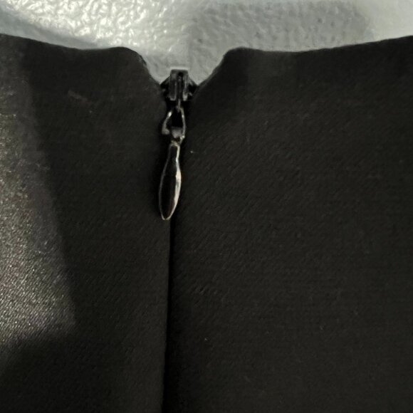 WHBM Black A-Line Cocktail Dress - Picture 4 of 5